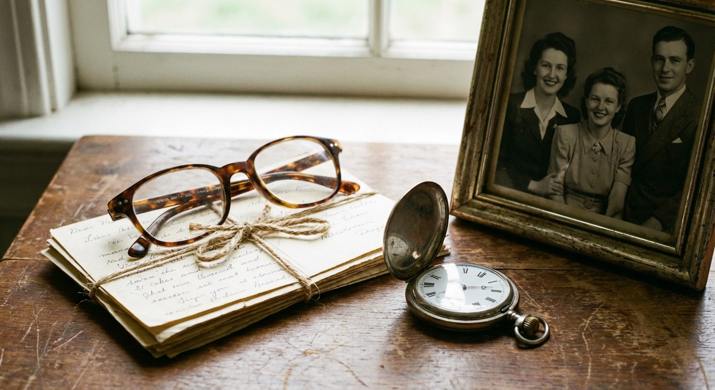 Sentimental Objects on Table